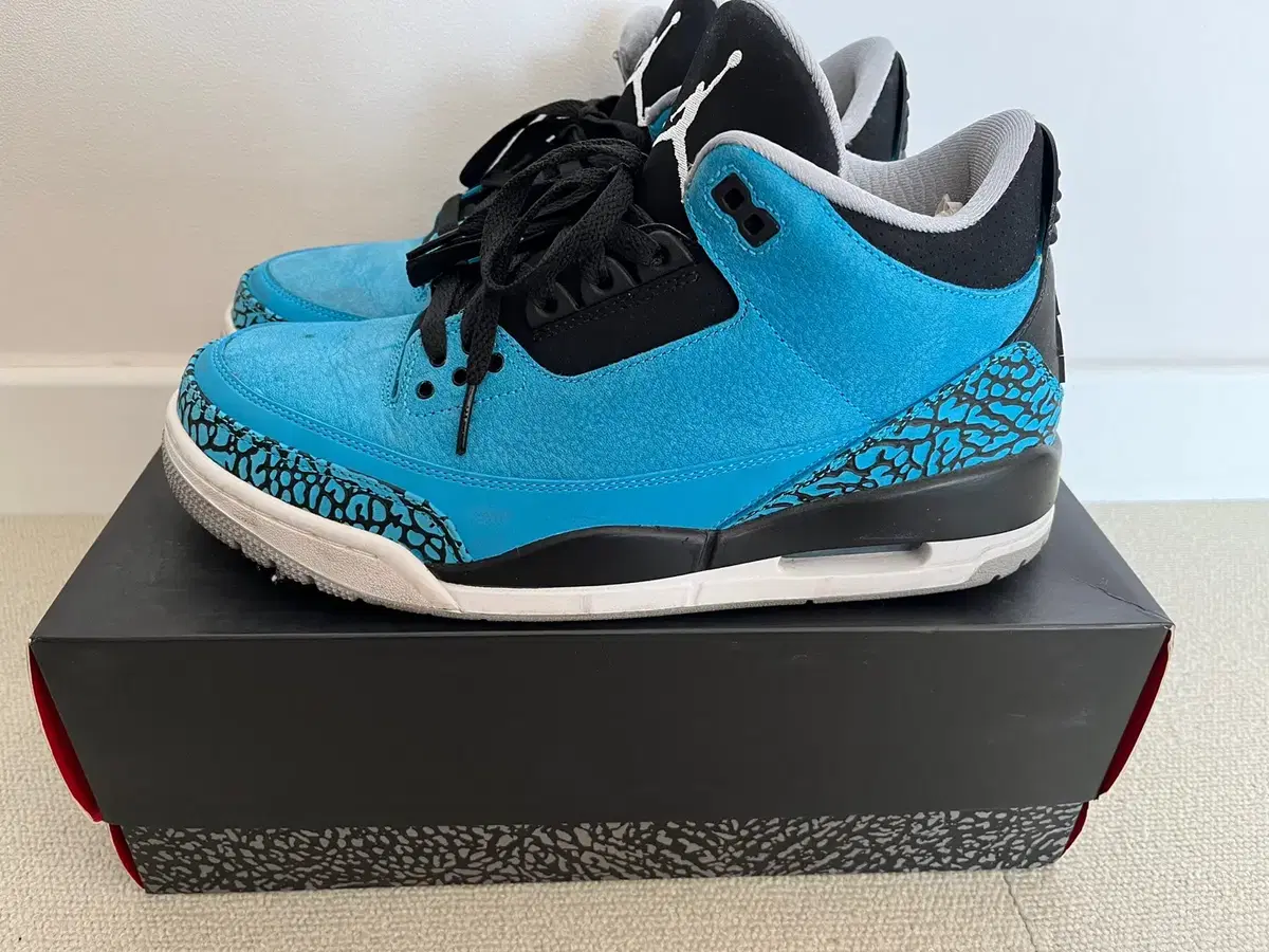 (275) 나이키 조던 3 파우더블루 , AIR JORDAN3 RETRO